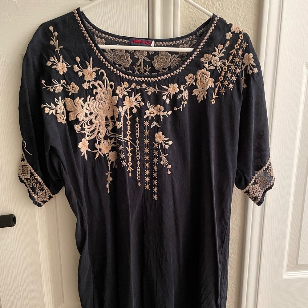 Johnny Was short sleeve size S top